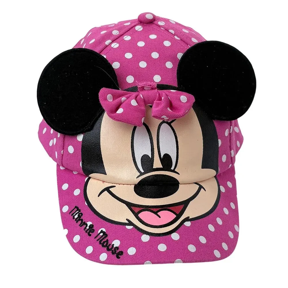 Minnie Mouse Disney Toddler Ball Cap Hat Minnie Rocks The Dots New No Tags